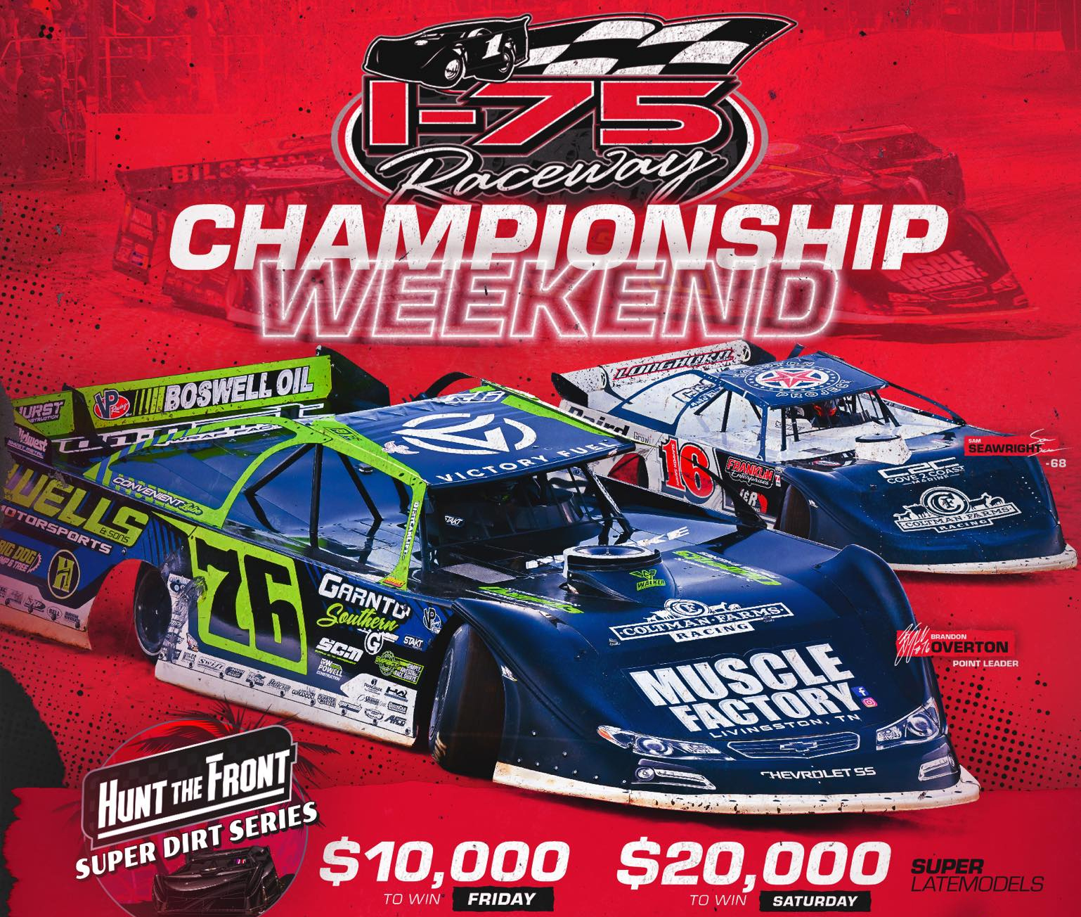 This Weekend!  Biggest Event in I-75 Raceway History!!